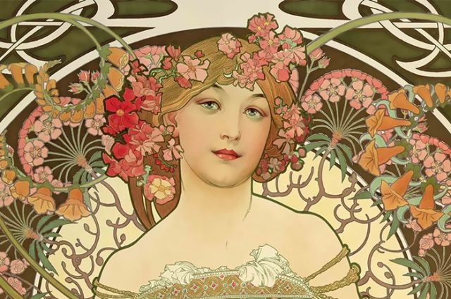 phong cách Art Nouveau trong thời trang