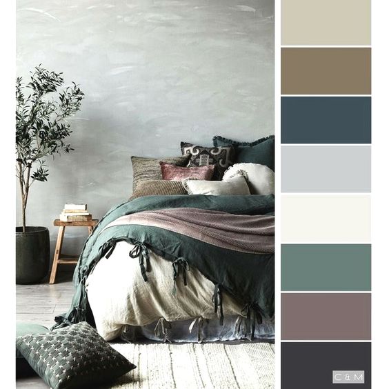 trang trí phòng ngủ bằng màu sắc 2